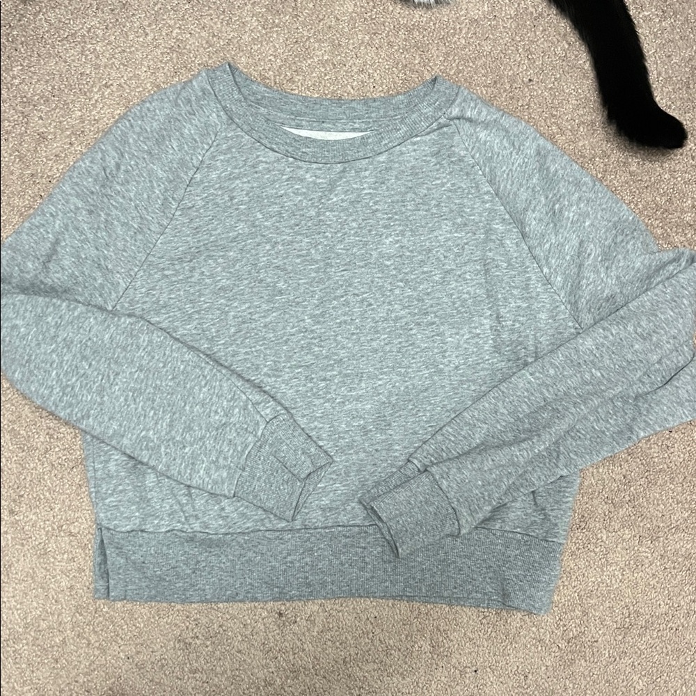 Gray Crewneck Sweatshirt